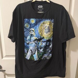 Fifth Sun Black Starry Night Stormtrooper T-Shirt